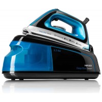 CENTRO DE PLANCHADO BLUE STEAM 2.200W NEGRO/AZUL HAEGER