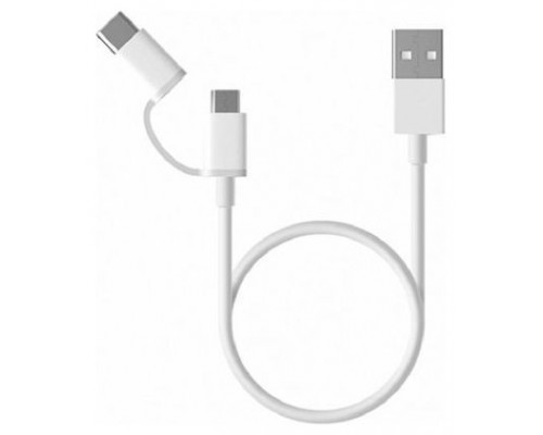 CABLE USB 2.0/M USB-C/M MICROUSB/M 1 M BLANCO XIAOMI