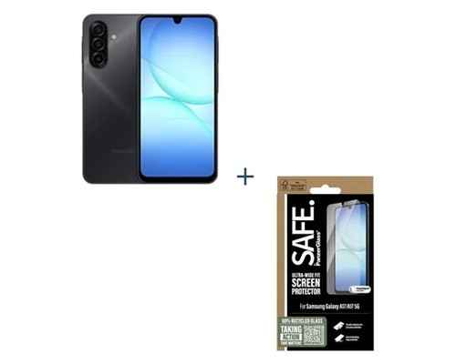 Samsung Galaxy A17 5G 128GB 4GB Negro+ Prot SAFE-IA34 Samsung Galaxy A17 5G 128GB 4GB Negro+ Prot SAFE