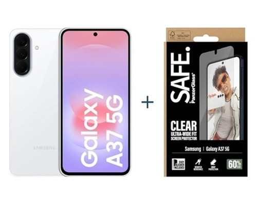 Samsung Galaxy A37 5G 256Gb 8Gb White+ Protec Safe-IA53 Samsung Galaxy A37 5G 256Gb 8Gb White+ Protec Safe