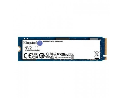 SSD M.2 2280 2TB KINGSTON NV2 NVME PCIE4.0x4 R3500/W2800MB/s