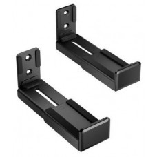 SOPORTE UNIVERSAL DE PARED AISENS PARA BARRA DE SONIDO NEGRO