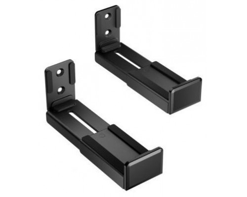 SOPORTE UNIVERSAL DE PARED AISENS PARA BARRA DE SONIDO NEGRO