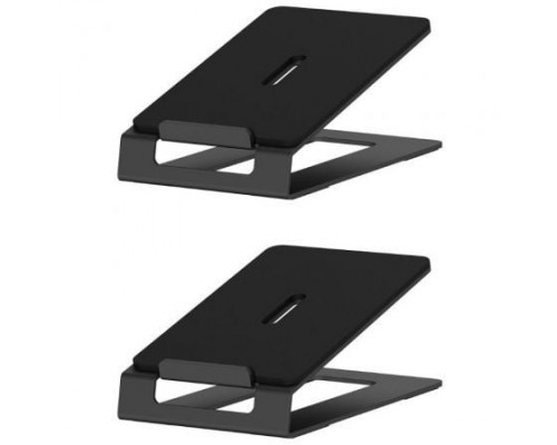 SOPORTE UNIVERSAL AISENS SOBREMESA ALTAVOCES NEGRO