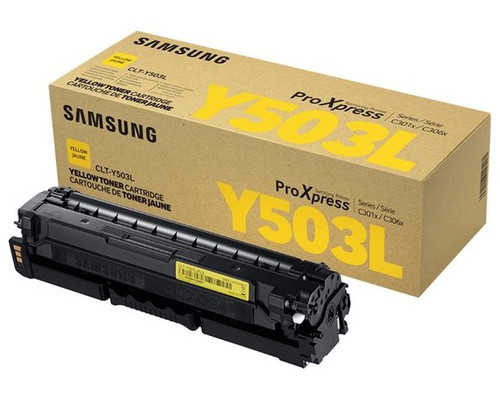 Toner hp clt - y503l amarillo alta capacidad-MR30 Toner hp clt - y503l amarillo alta capacidad