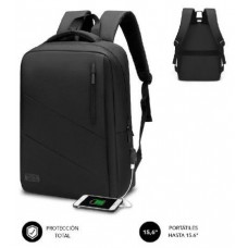 MOCHILA CITY BACKPACK 15.6"" NEGRO SUBBLIM