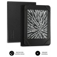 FUNDA EBOOK CLEVER 6"" NEGRO SUBBLIM