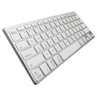 TECLADO WIRELESS ADVANCE COMPACT PLATA SUBBLIM