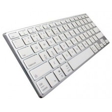 TECLADO WIRELESS ADVANCE COMPACT PLATA SUBBLIM