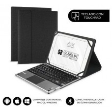 FUNDA TECLADO SUBBLIM KEYTAB PRO BLUETOOTH 10,1" TOUCHPAD BLACK