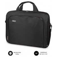 MALETIN OXFORD 13.3""-14"" NEGRO SUBBLIM