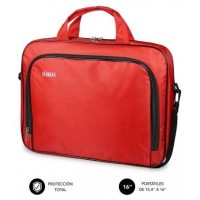 MALETIN SUBBLIM OXFORD LAPTOP BAG 15,4-16" RED