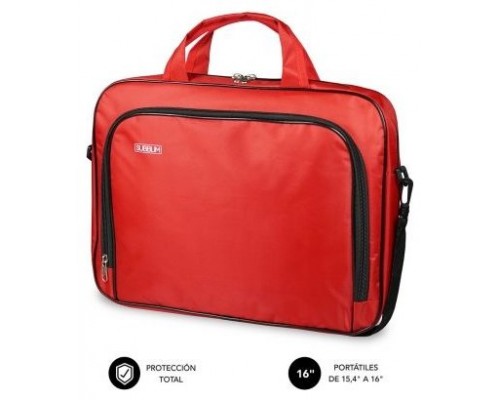 MALETIN SUBBLIM OXFORD LAPTOP BAG 15,4-16" RED