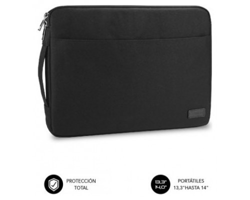 FUNDA PROTECTORA URBAN 13.3-14"" NEGRO SUBBLIM