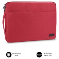 FUNDA PORTATIL SUBBLIM URBAN LAPTOP SLEEVE 15,6" RED