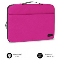 FUNDA PROTECTORA ELEGANT 13.3""-14"" ROSA SUBBLIM