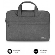 FUNDA PORTATIL SUBBLIM BUSINESS LAPTOP SLEEVE 15,6" GREY