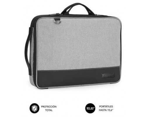 FUNDA PORTATIL SUBBLIM ADVANCE LAPTOP SLEEVE 15,6" GREY