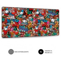 ALFOMBRILLA SUBBLIM GRAFFITI XL MOUSE PAD