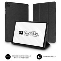 FUNDA TABLET SAMSUNG TAB A8 10.5"" X200/X205 NEGRO SUBBLIM