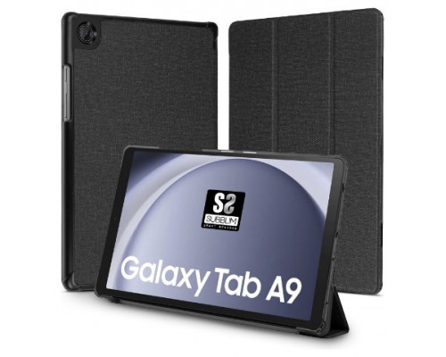 FUNDA TABLET SHOCK CASE SAMSUNG TAB A9 8.7"" NEGRO SUBBLIM