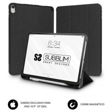 FUNDA TABLET IPAD 10.9"" 10 Gen NEGRO SUBBLIM