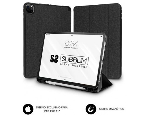 FUNDA TABLET IPAD PRO 11"" 2021  NEGRO SUBBLIM