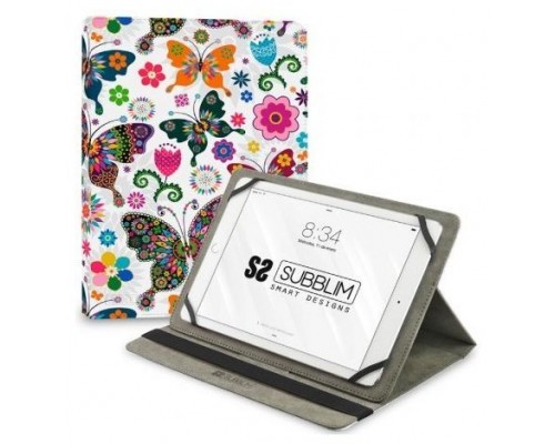 FUNDA TABLET SUBBLIM TRENDY CASE MARIPOSAS 11"