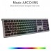 TECLADO WIRELESS MASTER RGB EXTENDIDO GRIS/NEGRO SUBBLIM