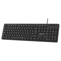 TECLADO BUSINESS SLIM SILENCIOSO WIRED NEGRO SUBBLIM