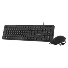 TECLADO + RATON BUSINESS SLIM SILENCIOSO WIRED NEGRO SUBBLIM