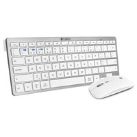 Teclado + raton subblim combo plata