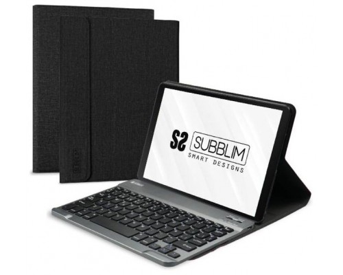 FUNDA CON TECLADO SUBBLIM KEYTAB PRO BLUETOO·