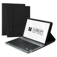 FUNDA + TECLADO TABLET KEYTAB PROBT SAMSUNG TAB A8 10.5"" X200/X205 NEGRO SUBBLIM