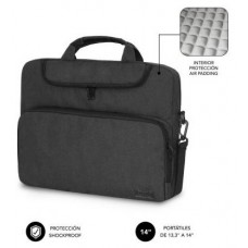 MALETIN SUBBLIM AIR PADDING LAPTOP BAG 13,3-14" DARK GREY