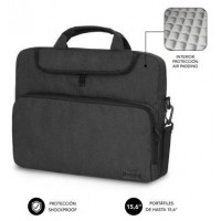 MALETIN SUBBLIM AIR PADDING LAPTOP BAG 15,6" DARK GREY