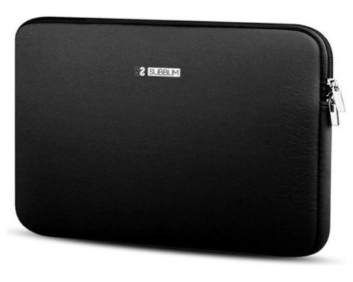 FUNDA PORTATIL SUBBLIM BUSINESS LAPTOP SLEEVE NEOPRENE 11" BLACK