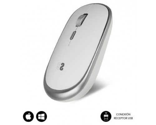 RATON SUBBLIM WIRELESS MINI MOUSE SILVER