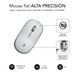 RATON SUBBLIM MINI SILVER RF INALAMBRICO PILAS