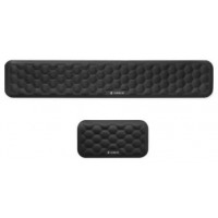 KIT ALFOMBRILLA TECLADO + RATON ERGO AIRPADDING NEGRO SUBBLIM