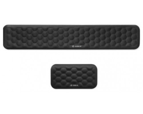 KIT ALFOMBRILLA TECLADO + RATON ERGO AIRPADDING NEGRO SUBBLIM