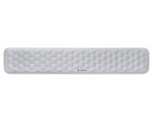 ALFOMBRILLA TECLADO ERGO WRIST REST PLATA SUBBLIM