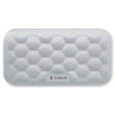ALFOMBRILLA RATON ERGO WRIST REST PLATA SUBBLIM