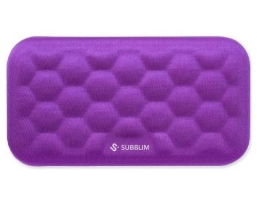 ALFOMBRILLA RATON ERGO WRIST REST MORADO SUBBLIM