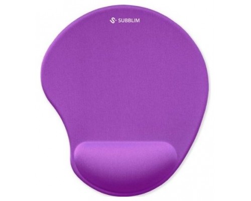 ALFOMBRILLA RATON ERGO NEOGEL MORADO SUBBLIM