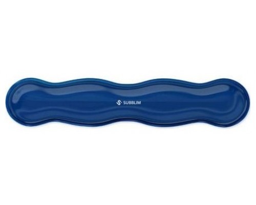ALFOMBRILLA TECLADO CRYSTAL FLEX WRIST REST AZUL OSCURO SUBBLIM