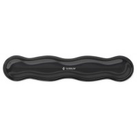 ALFOMBRILLA TECLADO CRYSTAL FLEX WRIST REST NEGRO SUBBLIM