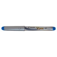 CAJA DE PLUMAS DESECHABLES PILOT V PEN 12 UDS/AZUL