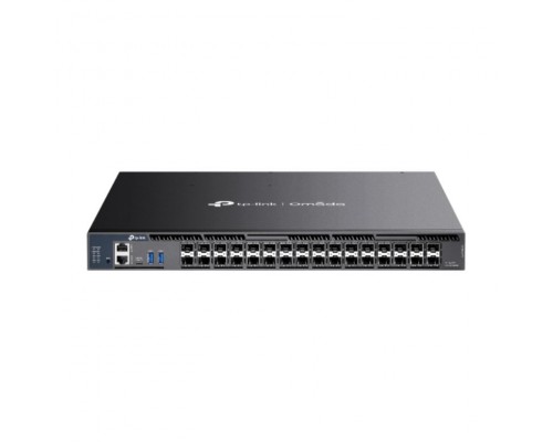 OMADA 26-PORT 10G STACKABLE L3 MANAGED AGGREGATION SWITCH WITH 6 25G SLOTS