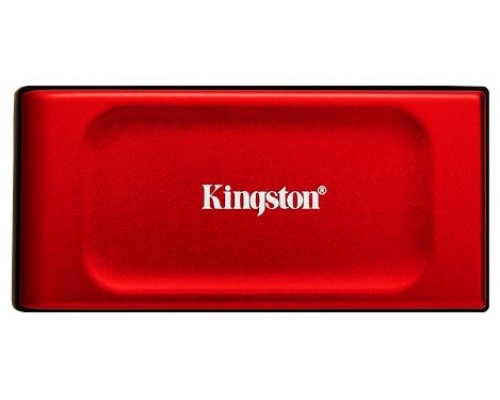 Kingston XS1000 eSSD 2Tb USB 3.2 tipo-C Rojo